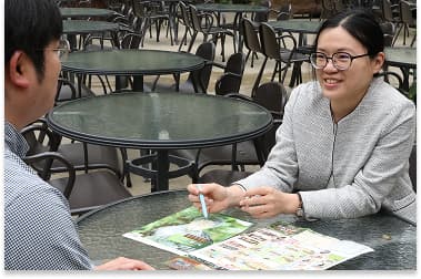 インバウンド部門スタッフ